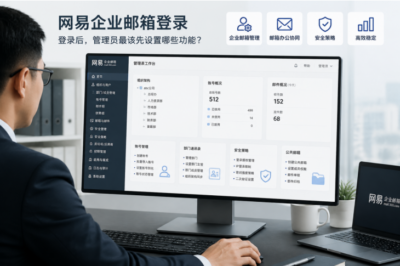 网易企业邮箱登录后,管理员最该先设置哪些功能? 1 111